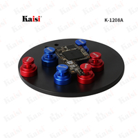 Support de carte de circuit imprimé Kaisi K-1208A, gabarit magnétique mobile pour la réparation des téléphones iPhone, iPad et Android