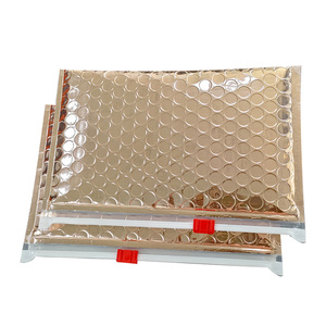 Wikkel Rits Einde Glosser Ziplock Roze Zakje Schuif Anti-Statische Ritssluiting Rits Lock Envelop Zak Bubble Hersluitbare Tassen - Product Image 2