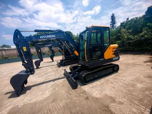 Mini-excavatrice sur chenilles Hyundai Hx60g, modèle économique, 6 tonnes - Product Image 3