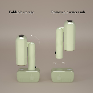Vaporizador de ropa de vapor y secado rápido de 5 velocidades de alta potencia con mango plegable que evita la quema seca para uso en hoteles/hogares - Product Image 6