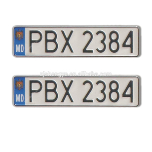 De alta calidad, fabricante de China, venta al por mayor número de Francia de coches placa de <span class=keywords><strong>la</strong></span> - Product Image 3