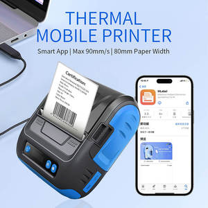 Imprimante thermique portable miniature Milestone MHT-P29L 80 mm 203 dpi pour l'<span class=keywords><strong>impression</strong></span> de photos, de reçus, de codes-barres et d'étiquettes pour <span class=keywords><strong>téléphone</strong></span> portable - Product Image 6