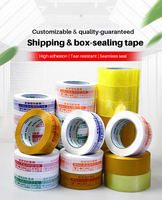 Ruban adhésif transparent en BOPP acrylique 48 mm x 100 m, adhésif sensible à la pression, anti-UV, pour la fermeture de cartons, emballage plastique