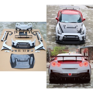 Nuevo Kit de Carrocería de Fibra de Carbono Húmeda Varsity para Modificación y Mejora de Automóviles 2007-2025, Parachoques Delantero/Trasero, Capó y Alerón Trasero para GTR 35 - Product Image 2
