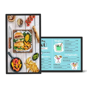 Customized 15 inch Advertising Touch Screen Cheap Android Wifi Tablets PC LCD Digital Picture Frame For Advertising