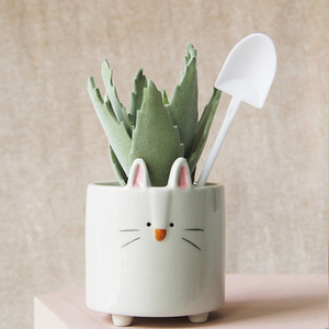 Entrega rápida planta lindo ollas <span class=keywords><strong>de</strong></span> cerámica erizo cachorro pequeño suculento Animal pote <span class=keywords><strong>de</strong></span> flor - Product Image 5