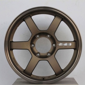 สำหรับรังสี <span class=keywords><strong>TE37</strong></span>ล้อแม็กสำหรับรถยนต์นั่งขนาด15นิ้วขอบล้ออัลลอยสำหรับรถแข่งโวลค์สีบรอนซ์ <span class=keywords><strong>TE37</strong></span><span class=keywords><strong>สี</strong></span>บรอนซ์ขนาด4*100 - Product Image 5