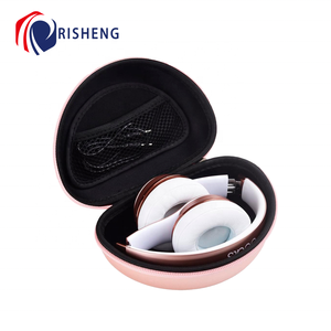 Bền không thấm nước Eva du lịch cứng Mang trường hợp cho nhịp đập <span class=keywords><strong>Bluetooth</strong></span> tai nghe chống bụi bảo vệ PU mục đích đặc biệt túi trường hợp - Product Image 4