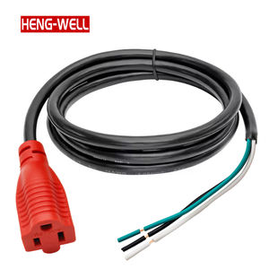 Para UL Listed USA <span class=keywords><strong>16</strong></span> <span class=keywords><strong>AWG</strong></span> NEMA 5-15R <span class=keywords><strong>Cable</strong></span> de fuente de alimentación 13 Amps <span class=keywords><strong>Cable</strong></span> de extensión de extremo abierto para oficina/hogar para uso en computadora - Product Image 2