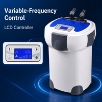Filtre externe pour aquarium, grand bac à poissons, filtration intelligente à fréquence variable, seau en plastique avec UV germicide