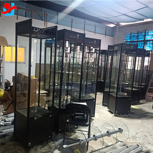 Hợp kim titan khung điện xoay tủ trưng bày trường hợp/Cửa hàng kính xoay trường hợp hiển thị - Product Image 6