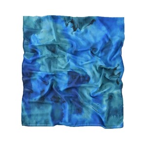 Hijabs modaux à impression numérique en mousseline de soie teintée par cravate à la mode Hijab en mousseline de soie confortable pour dames musulmanes avec impression personnalisée - Product Image 4