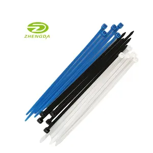 ZD Free sample 60mm 100mm 200mm 300mm 400mm 500mm 600mm 700mm 800mm 1000mm length zip tie PA66 self locking cable tie