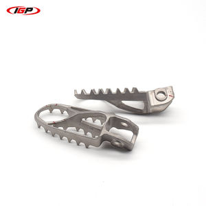 Pédales antidérapantes repose-pieds en acier forgé repose-pieds de moto - Product Image 3