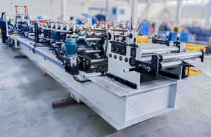 Machine de profilage de poutrelles en CZ avec moteur haute puissance, poinçonnage automatique rapide des canaux, découpe automatique de longueur, facile à utiliser - Product Image 3