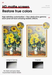 65 ''lớn FHD Wifi khung ảnh, điều khiển từ xa, tự động xoay, thông qua ứng dụng miễn phí, lưu trữ đám mây miễn phí, treo tường - Product Image 4