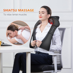 Nuevo Masajeador Eléctrico Shiatsu para Cuello y Espalda, Masaje de Tejido Profundo para Aliviar el Dolor Muscular de Cuello y Hombros - Product Image 2