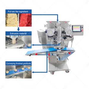 Machine à encruster entièrement automatique 120 pièces/min pour Mochi, Kibbeh, Kubba, Maamoul, Falafel, Tamale - Product Image 4