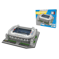 Modèle de stade de la Juventus en mousse 3D, puzzle de stade de football avec 85 pièces