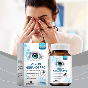 Cápsulas para la Vista de Primera Calidad al por Mayor OEM, Suplemento para Aliviar la Fatiga Ocular y Mejorar la Visión, 60 Cápsulas para Adultos - Product Image 3
