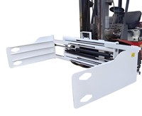 Pinza para Pacas de Gran Tonelaje, Capacidad de 3000 kg, Grosor del Brazo de 35 mm, Adecuada para Pacas de Papel Reciclado en Puertos y Pacas Grandes de Algodón