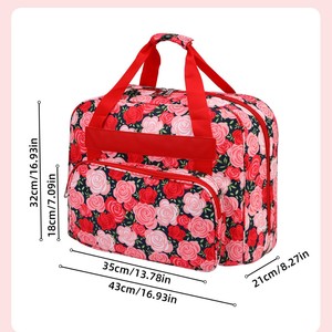 Sac de rangement portable pour mini machine à coudre à pois, organisateur suspendu pour machine à coudre domestique, étui de transport - Product Image 2
