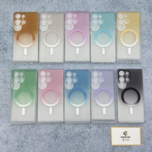 Funda Mate Esmerilada para Teléfono <span class=keywords><strong>Samsung</strong></span> S24+ S25 S26 Ultra, Carcasa Rígida de PC Antihuellas para iPhone 15 14 - Product Image 3