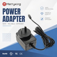 Adaptateur secteur mural fin, 30W max. Éclairage LED pour chargeur d'ordinateur portable, routeur Wifi, caméra CCTV, ordinateur portable