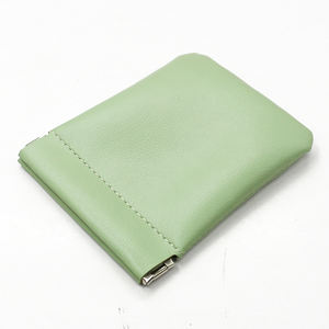 Porte-monnaie en cuir PU multicolore, sac à monnaie portable avec fermeture à pression, pochette tendance avec motif bonbon - Product Image 1