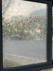 Couverture Fenêtre Arc-En-Ciel Blanc 3D Brillant Mat Mos <span class=keywords><strong>Arthome</strong></span> Décoration Murale Films de Confidentialité - Product Image 6