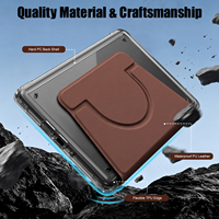 Kindle için Özel Baskılı Tablet Koruyucu Kılıf Kindle Paperwhite 11. Nesil 6 İnç Şeffaf Arka Kapak Manyetik Çıkarılabilir Stand