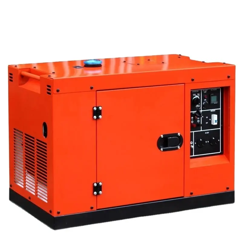 Generatore Diesel silenzioso a prova di suono di fabbrica 10kw/generatore di gas