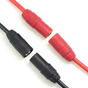 Vergaren Ass 150 As-150 Als 150 Connector Plug Anti Vonk Mannelijke Vrouwelijke Connecteur 7Mm Verguld Voor Rc Bike Power Accu Kabel