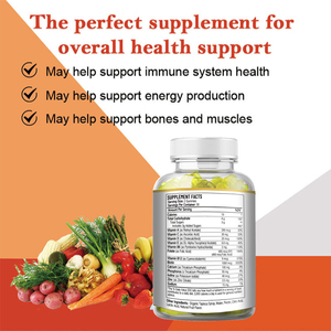 Gomitas Multivitamínicas Naturales Sin OMG <span class=keywords><strong>para</strong></span> Adultos, <span class=keywords><strong>Hombres</strong></span> <span class=keywords><strong>y</strong></span> Mujeres, con Vitaminas C, E, B6, B12 <span class=keywords><strong>y</strong></span> <span class=keywords><strong>Minerales</strong></span> <span class=keywords><strong>para</strong></span> Adolescentes <span class=keywords><strong>y</strong></span> Mujeres Embarazadas - Product Image 5