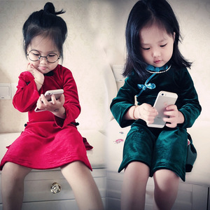 Nuevo Vestido de Fiesta Tradicional Chino para Niñas, Estilo Rajasthani Occidental, Hermoso y Moderno, Venta al por Mayor, Compra en Línea desde China - Product Image 3