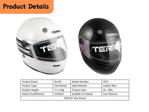 Cafe Racer Casque De <span class=keywords><strong>Moto</strong></span> Chopper Casque Casco De <span class=keywords><strong>Moto</strong></span> Hommes Plein Visage Vintage Sécurité Pare-Soleil - Product Image 3