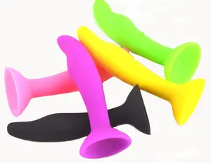 FAAK 10.3cm mini anal plug curved shape silicone anal plug for male dolphin butt plug sex toys anal for female