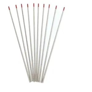 WT20 electrodos de tungsteno y varillas de soldadura de tungsteno (cabeza roja)