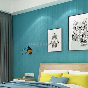 बच्चों के डिजाइनर फैंसी गैर-बुना दीवार कागज आकाश में नीले ठोस रंग के लिए दीवार कोटिंग/दीवार कोटिंग - Product Image 2