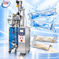 Machine d'emballage automatique VFFS pour poudres et liquides, système de formage, de remplissage, de scellement et de découpe
