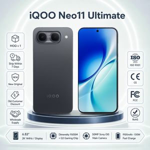 สมาร์ทโฟน <span class=keywords><strong>IQOO</strong></span> Neo11 Ultimate Edition 5G Octa Core หน้าจอ AMOLED 144Hz กล้องหลังคู่ 50MP + 8MP ระบบปฏิบัติการ Android <span class=keywords><strong>vivo</strong></span> <span class=keywords><strong>iqoo</strong></span> neo11 - Product Image 1