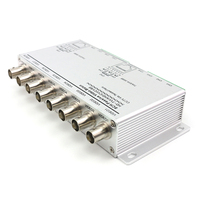Hub émetteur-récepteur vidéo analogique vers HD 8MP - Connecteur BNC vers RJ45 stable pour l'entretien des infrastructures au Brésil et en Colombie