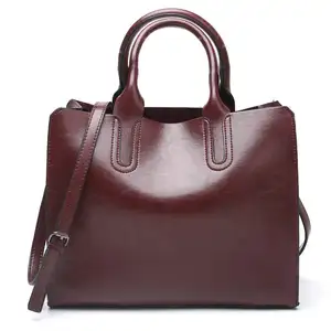 Borse e borsette a cartella di moda per donna borse a tracolla Vintage borse in pelle PU impermeabili di marca e borse da donna