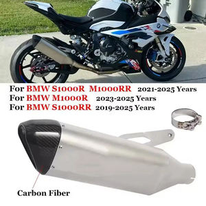 CHMotor CHMotor Tuyau d'échappement de <span class=keywords><strong>moto</strong></span> Silencieux en fibre de carbone d'origine Escape <span class=keywords><strong>Moto</strong></span> pour <span class=keywords><strong>BMW</strong></span> S1000R M1000R S1000RR M1000RR - Product Image 6