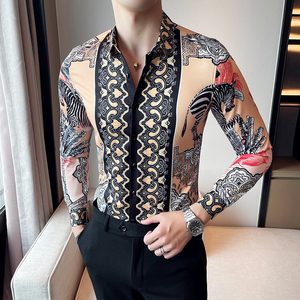 เสื้อมีสไตล์สำหรับผู้ชายเสื้อมีสไตล์สำหรับผู้ชายเสื้อลำลองสำหรับผู้ชาย - Product Image 6