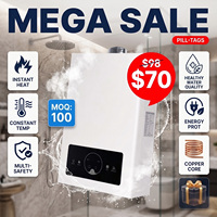 Chauffe-eau instantané au gaz GPL/GN à onduleur DC à température constante, prix abordable, vente en gros pour le Moyen-Orient et l'Afrique, directement de l'usine de Foshan