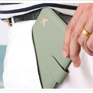 <b>For</b> Boshiho Women's RFID Blocking Credit Card Holder Anti-Theft Automatic Pop-up Simple Card Holder with Open Closure Type - Product Image 6