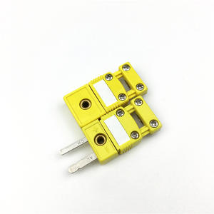 หัวหมุดแบนรูปตัว <span class=keywords><strong>K</strong></span> เทอร์โมคัปเปิลปลั๊กตัวผู้และตัวเมีย - Product Image 5