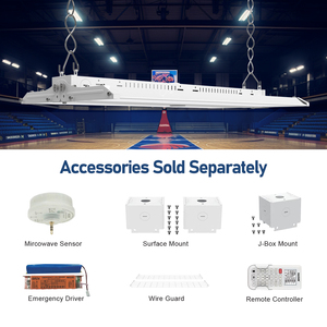 Dimmable 400W <strong>LED</strong> Linear High Bay <strong>Light</strong> Aluminum Fixture With Suspended Installation High Bay <strong>Light</strong> Iron For Warehouse