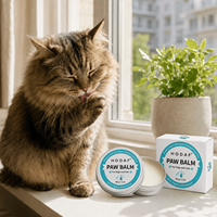 Baume hydratant pour pattes de chien et de chat, protection contre les gerçures, soin apaisant à la cire naturelle pour animaux de compagnie